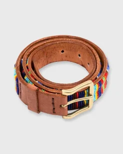 1.25" African Beaded Belt
