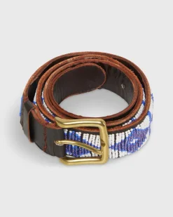 1.25" African Beaded Belt