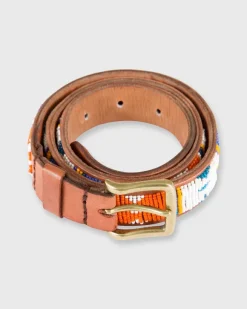 1.25" African Beaded Belt