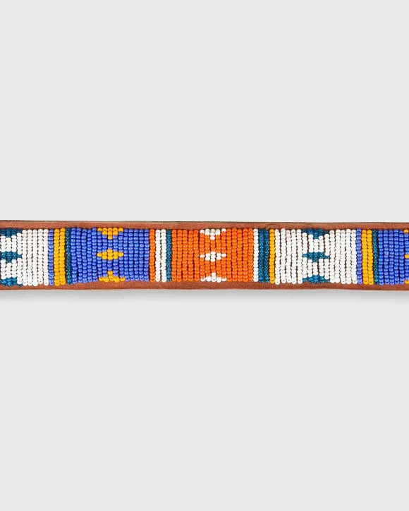 1.25" African Beaded Belt