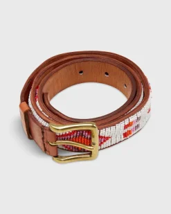 1.25" African Beaded Belt