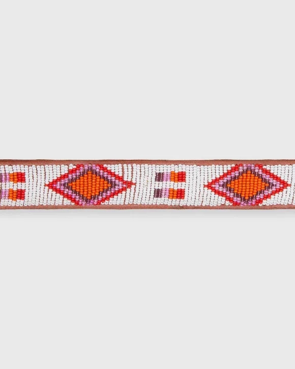 1.25" African Beaded Belt