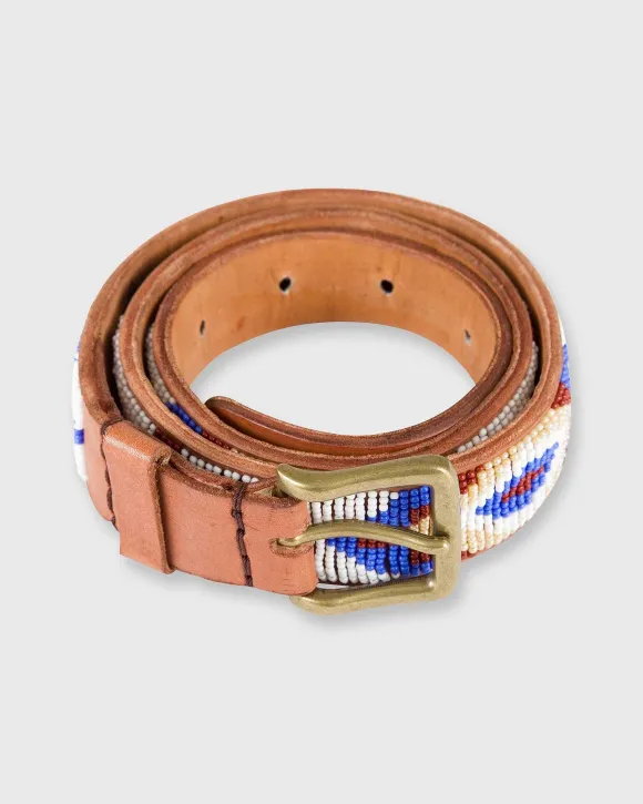 1.25" African Beaded Belt
