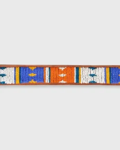 1.25" African Beaded Belt