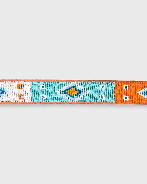 1.25" African Beaded Belt