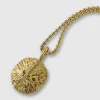 Alligator Scute Pendant Necklace