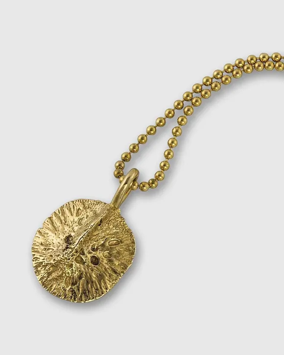 Alligator Scute Pendant Necklace
