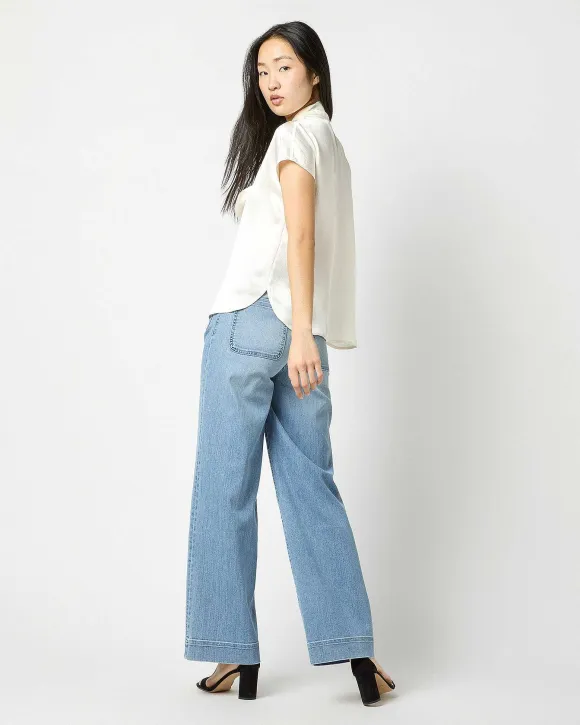 Atelier Tie-Neck Blouse