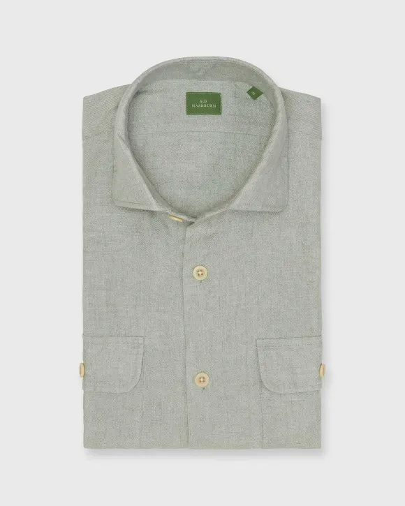 Band-Hem Work Shirt