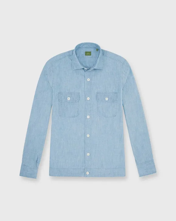 Band-Hem Work Shirt