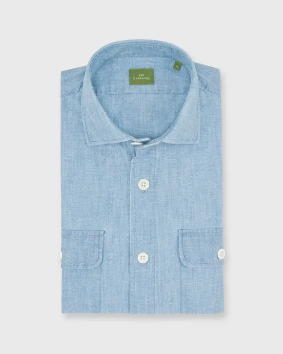 Band-Hem Work Shirt