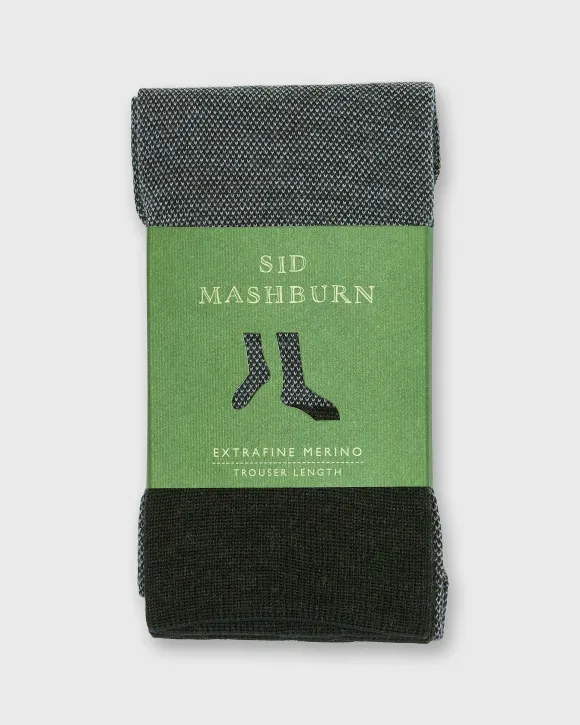 Birdseye Trouser Dress Socks