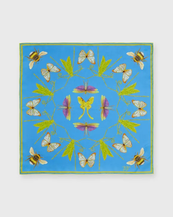 Bugs Square Scarf