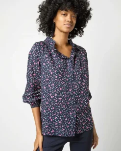 Button-Front Kamille Blouse