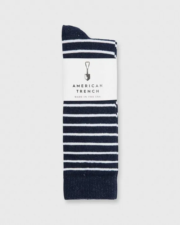 Classic Breton Stripe Socks