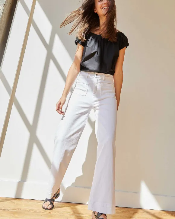 Column Patch Pocket Jean
