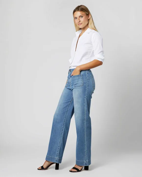 Column Patch Pocket Jean