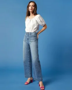 Column Patch Pocket Jean