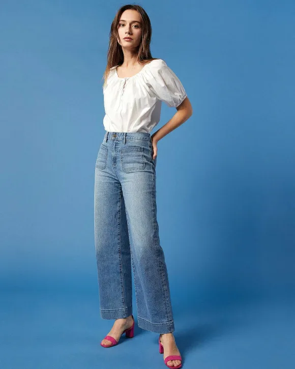 Column Patch Pocket Jean