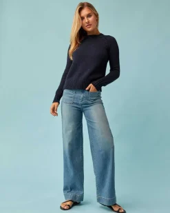 Column Patch Pocket Jean