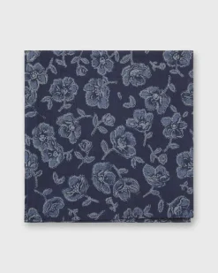 Cotton Print Pocket Square