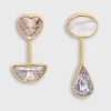 Detachable Victorian Drop Earrings