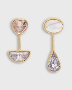 Detachable Victorian Drop Earrings