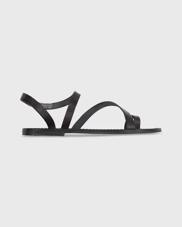 Diagonal Strap Sandal