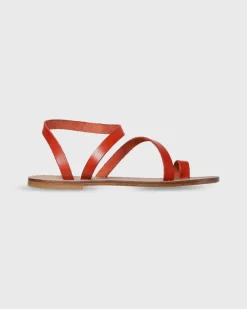 Diagonal Strap Sandal