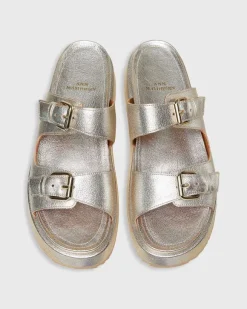 Double-Buckle Platform Slide