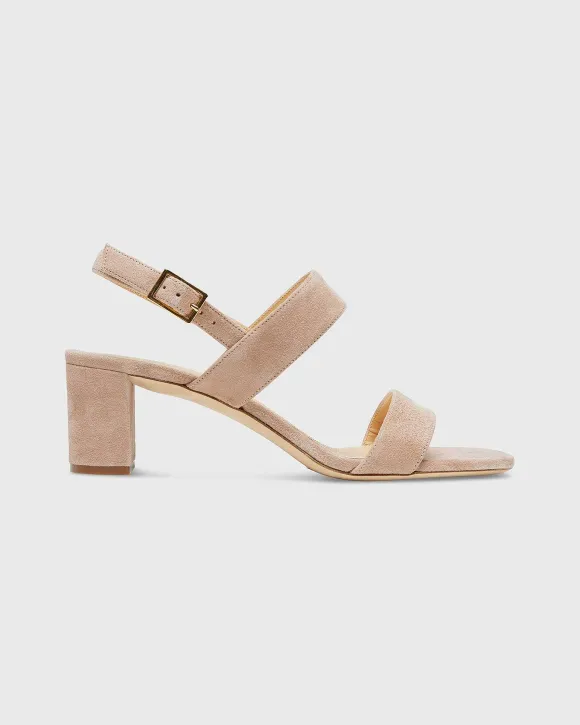 Double-Strap Block Heel