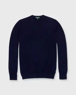 Fine-Gauge Crewneck Sweater
