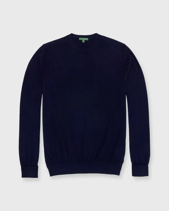 Fine-Gauge Crewneck Sweater