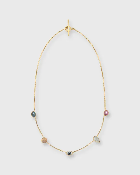 Five Mini Charm Necklace