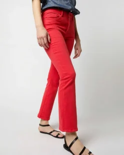 Flare Cropped 5-Pocket Jean
