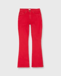 Flare Cropped 5-Pocket Jean