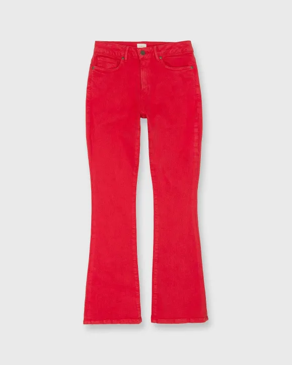 Flare Cropped 5-Pocket Jean