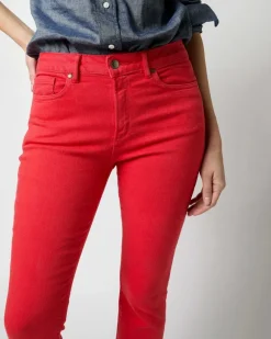 Flare Cropped 5-Pocket Jean