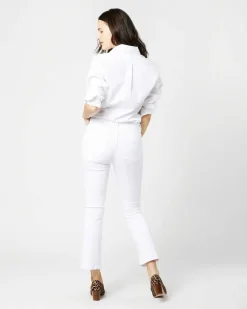 Flare Cropped 5-Pocket Jean