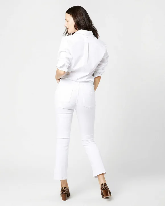 Flare Cropped 5-Pocket Jean