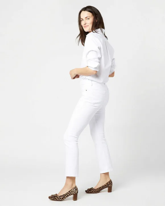 Flare Cropped 5-Pocket Jean
