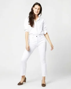 Flare Cropped 5-Pocket Jean