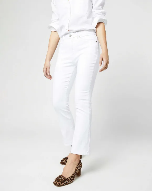 Flare Cropped 5-Pocket Jean