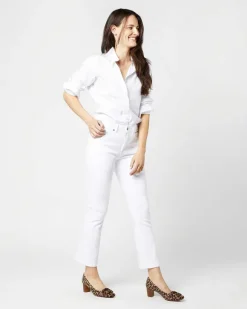 Flare Cropped 5-Pocket Jean