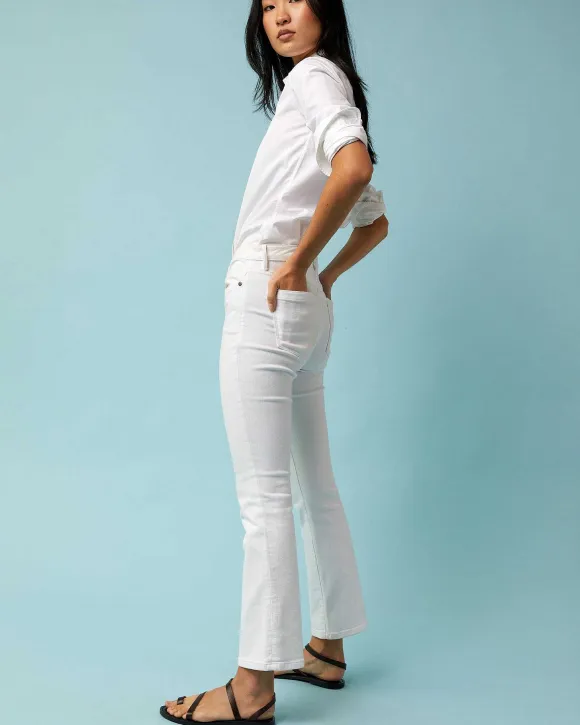 Flare Cropped 5-Pocket Jean