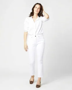 Flare Cropped 5-Pocket Jean