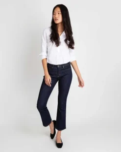 Flare Cropped 5-Pocket Jean