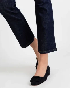 Flare Cropped 5-Pocket Jean