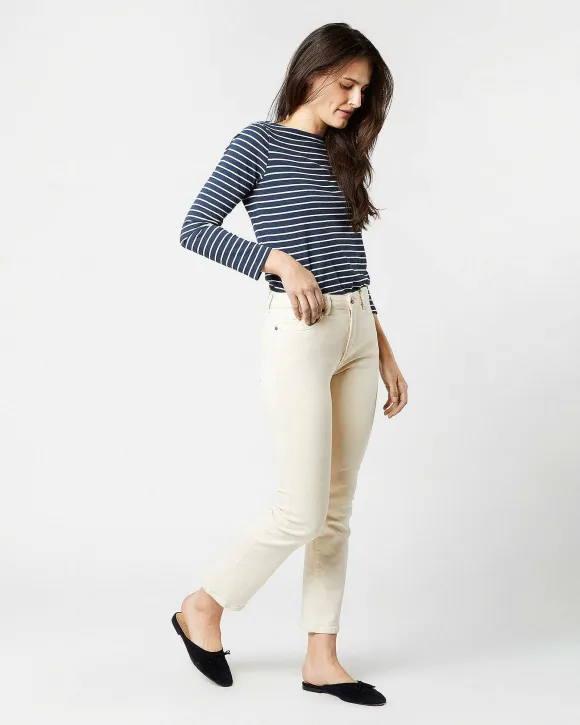 Flare Cropped 5-Pocket Jean