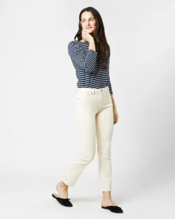 Flare Cropped 5-Pocket Jean